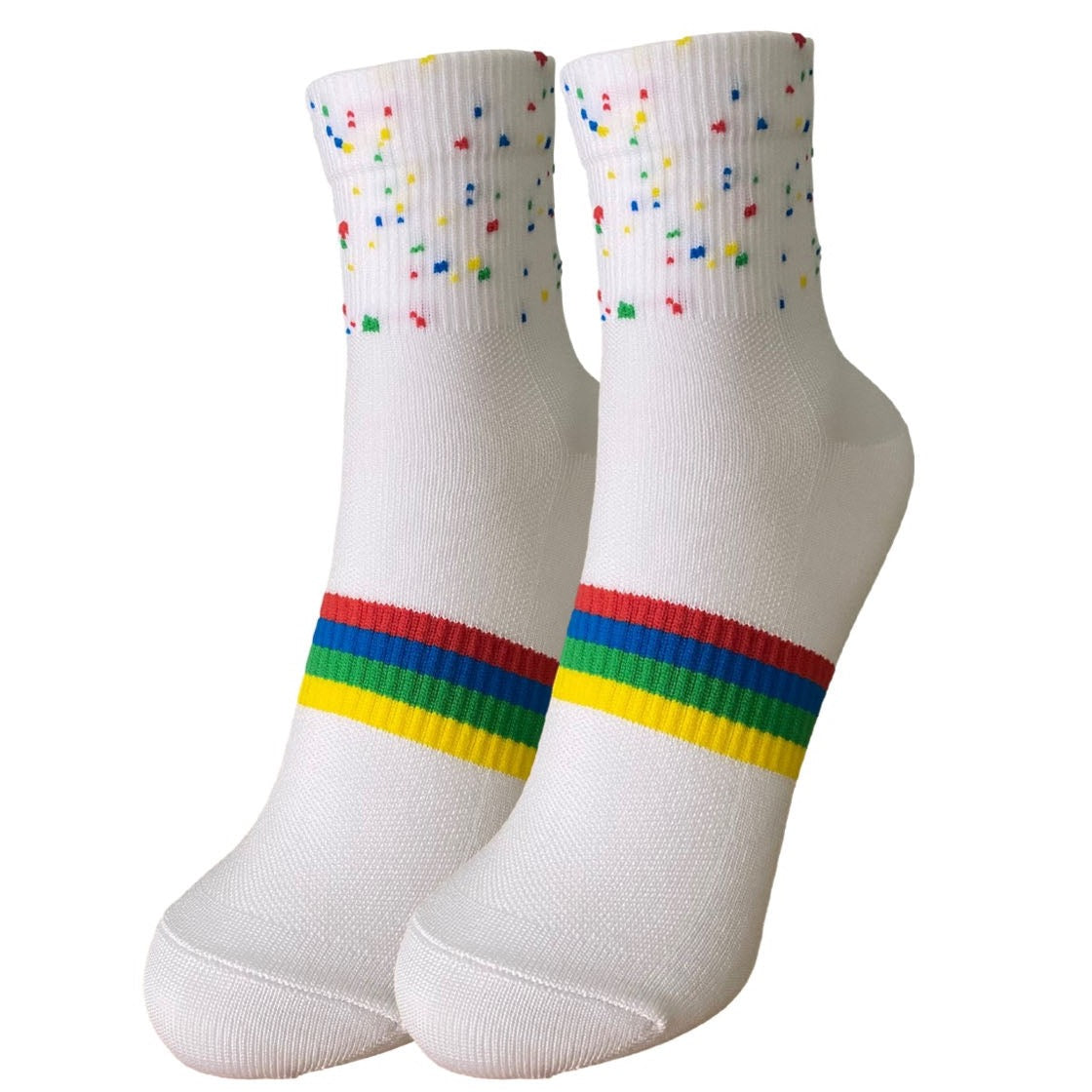 NEW! Shorties - Speckle White Coolmax Eco