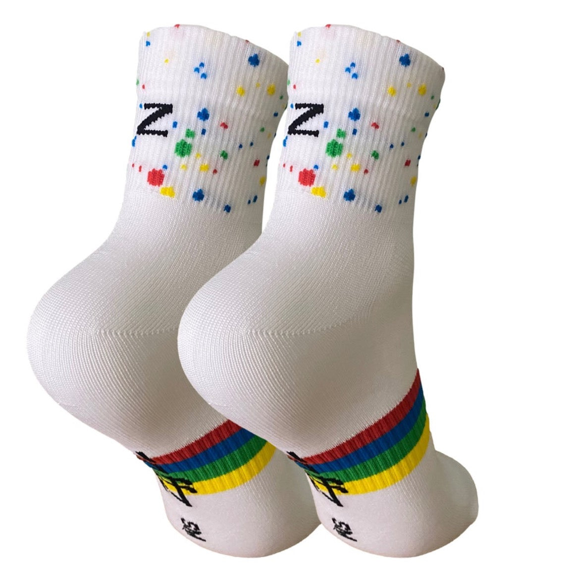 NEW! Shorties - Speckle White Coolmax Eco